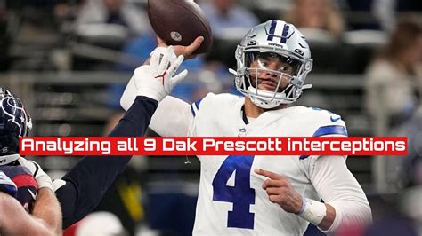 dak prescott interceptions this season